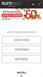 Mobile Screenshot of euroskor.lv